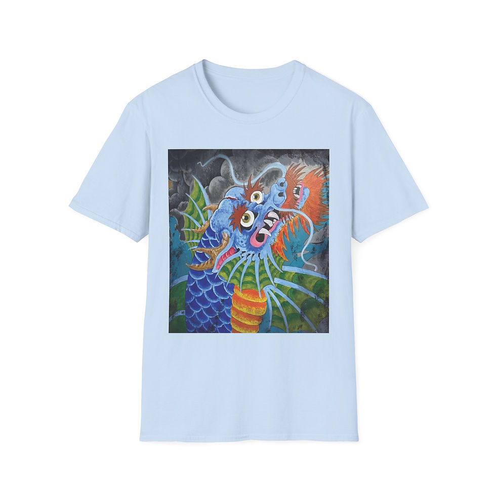 Thumbnail: Dragon Koi Fish T-Shirt | Matt Williams Art - James River Tattoo