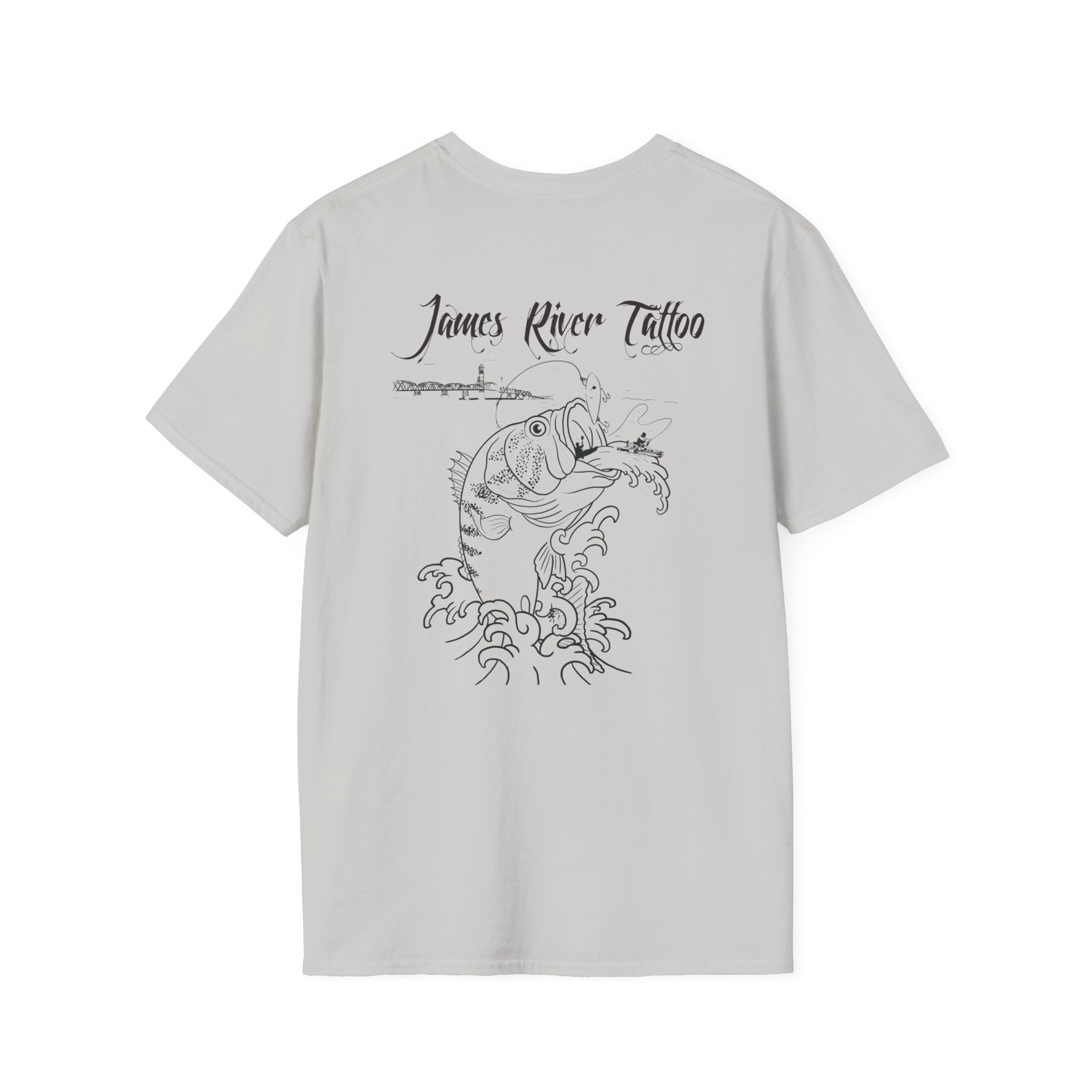 Fishing T-Shirt | Matt Williams Art - James River Tattoo