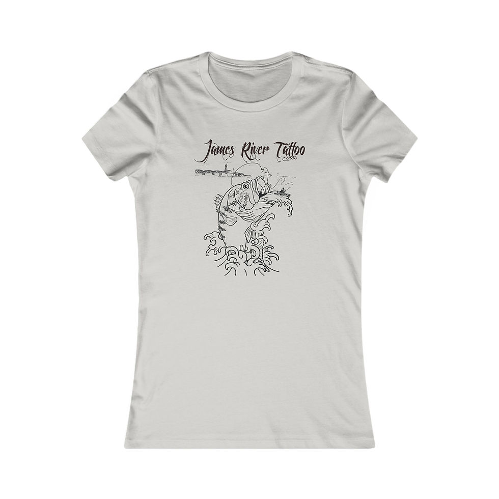 Thumbnail: Largemouth Bass Fitted Unisex Shirt