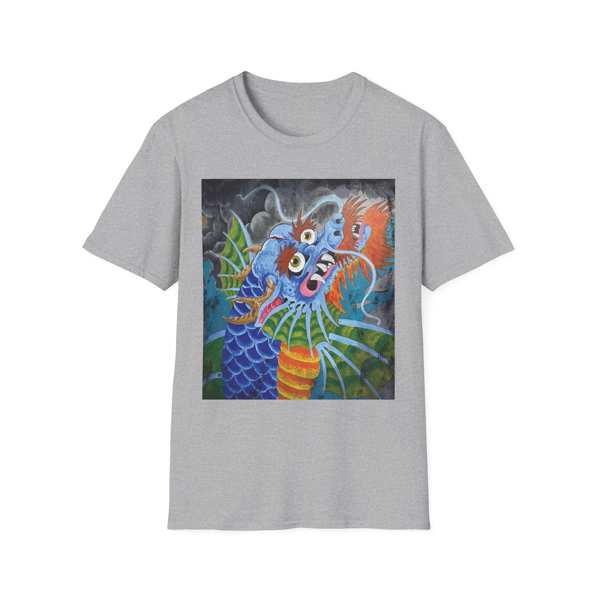 Dragon Koi Fish T-Shirt | Matt Williams Art - James River Tattoo