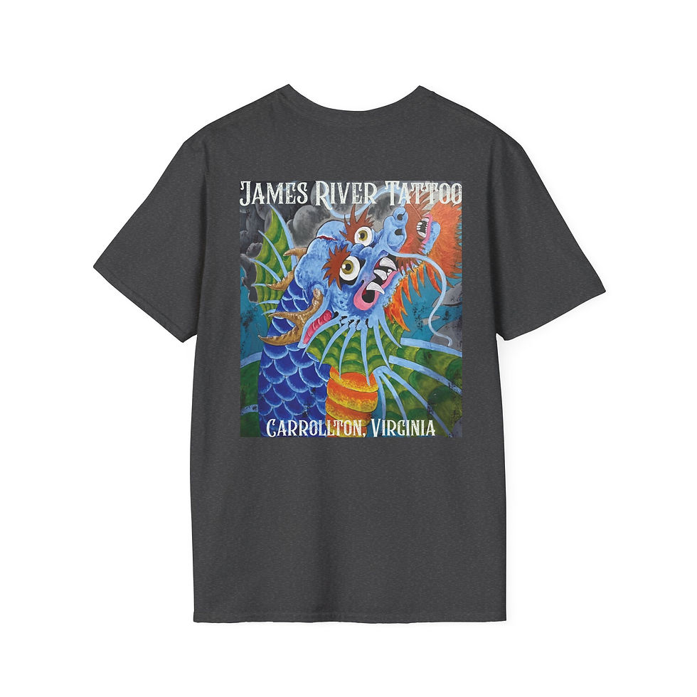 Thumbnail: Dragon Koi Fish Graphic Unisex Shirt