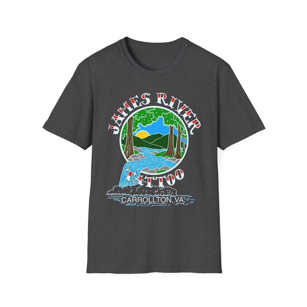 Thumbnail: Waterfall T-Shirt | Matt Williams Art - James River Tattoo