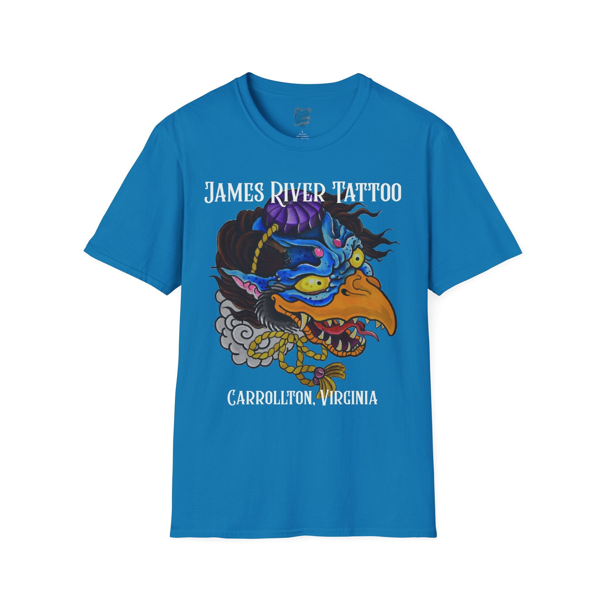 Japanese Tengu Demon Crow Tattoo Art Unisex T-Shirt