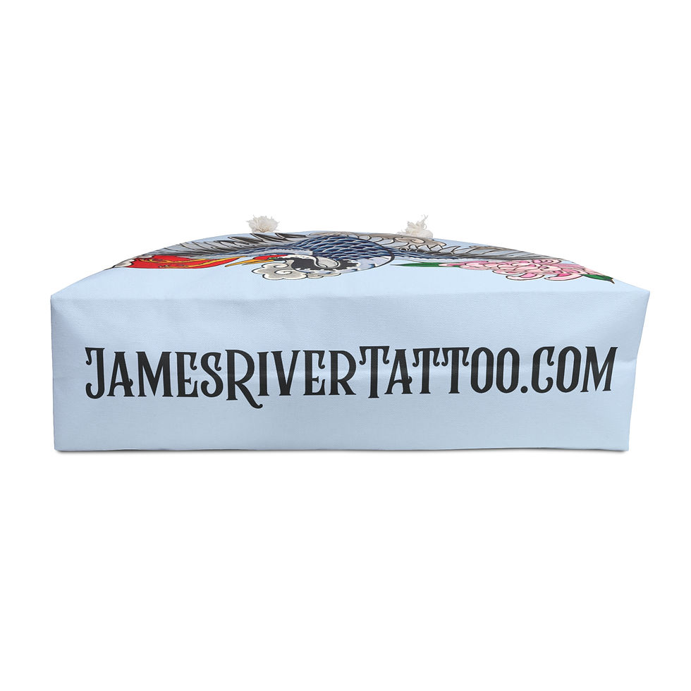 Thumbnail: Traditional Japanese Crane Tattoo Art Weekender Bag