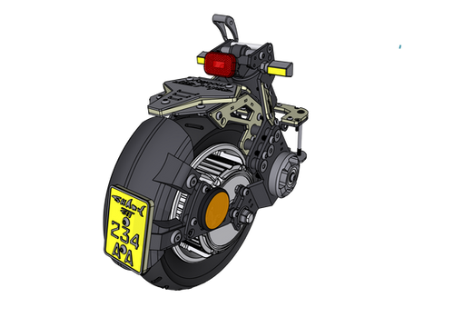 REAR SUSPENSION FOR NINEBOT G30 | SHARKSET MOBILITY