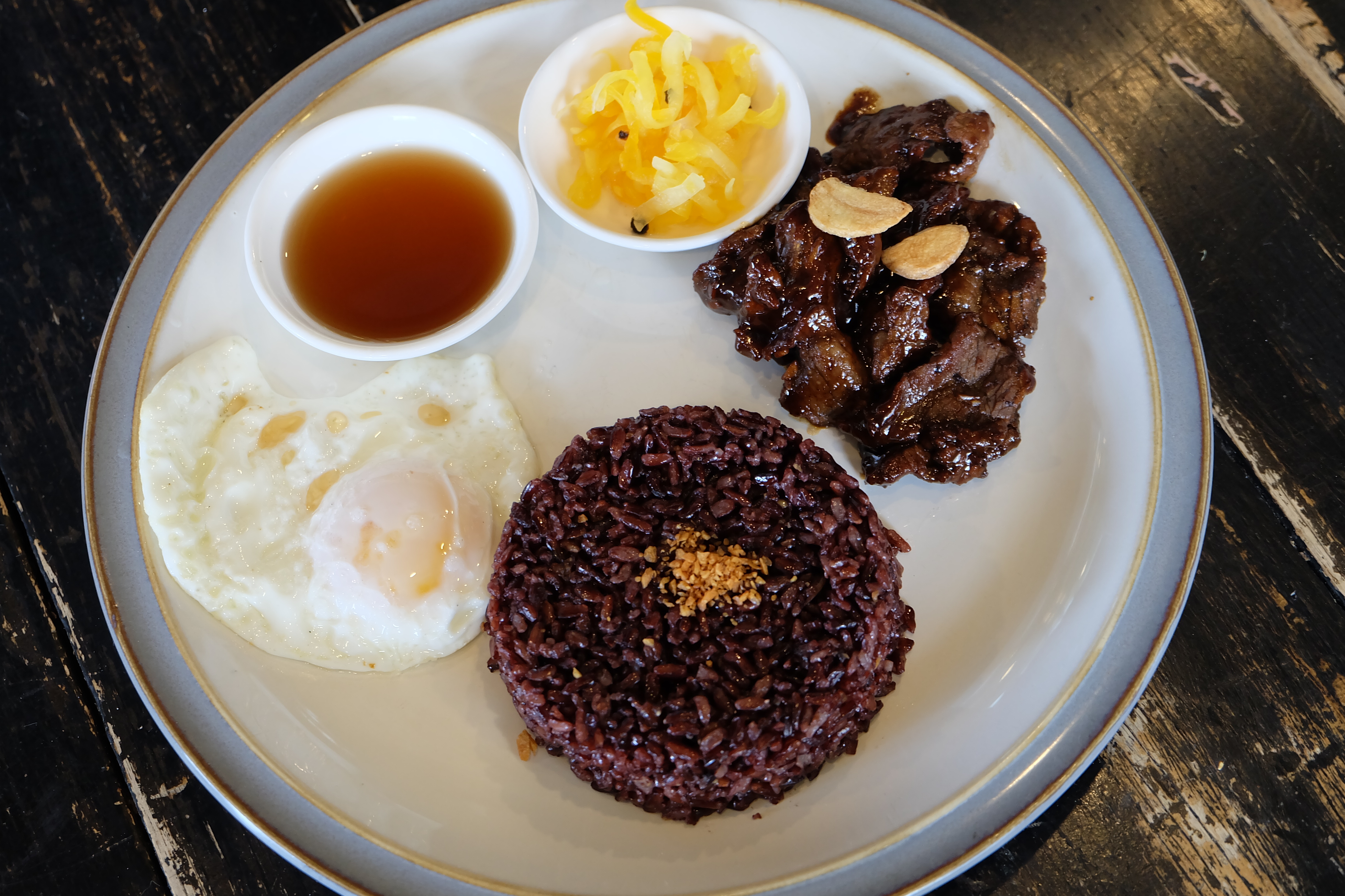 Arranged Food and Objects
