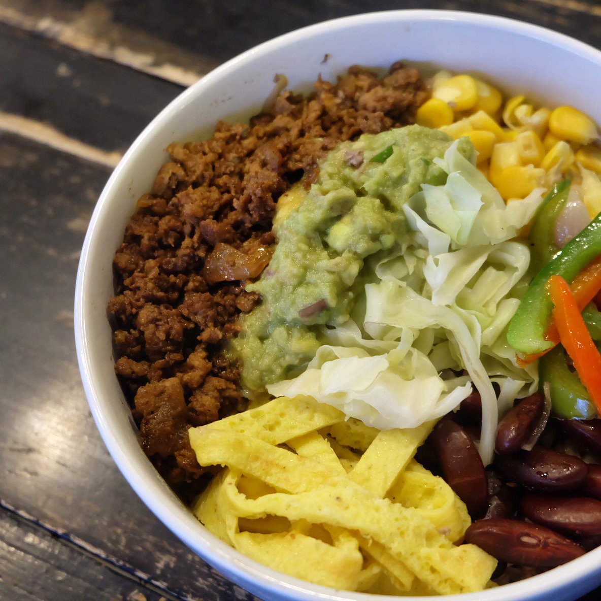 Arranged Food and Objects