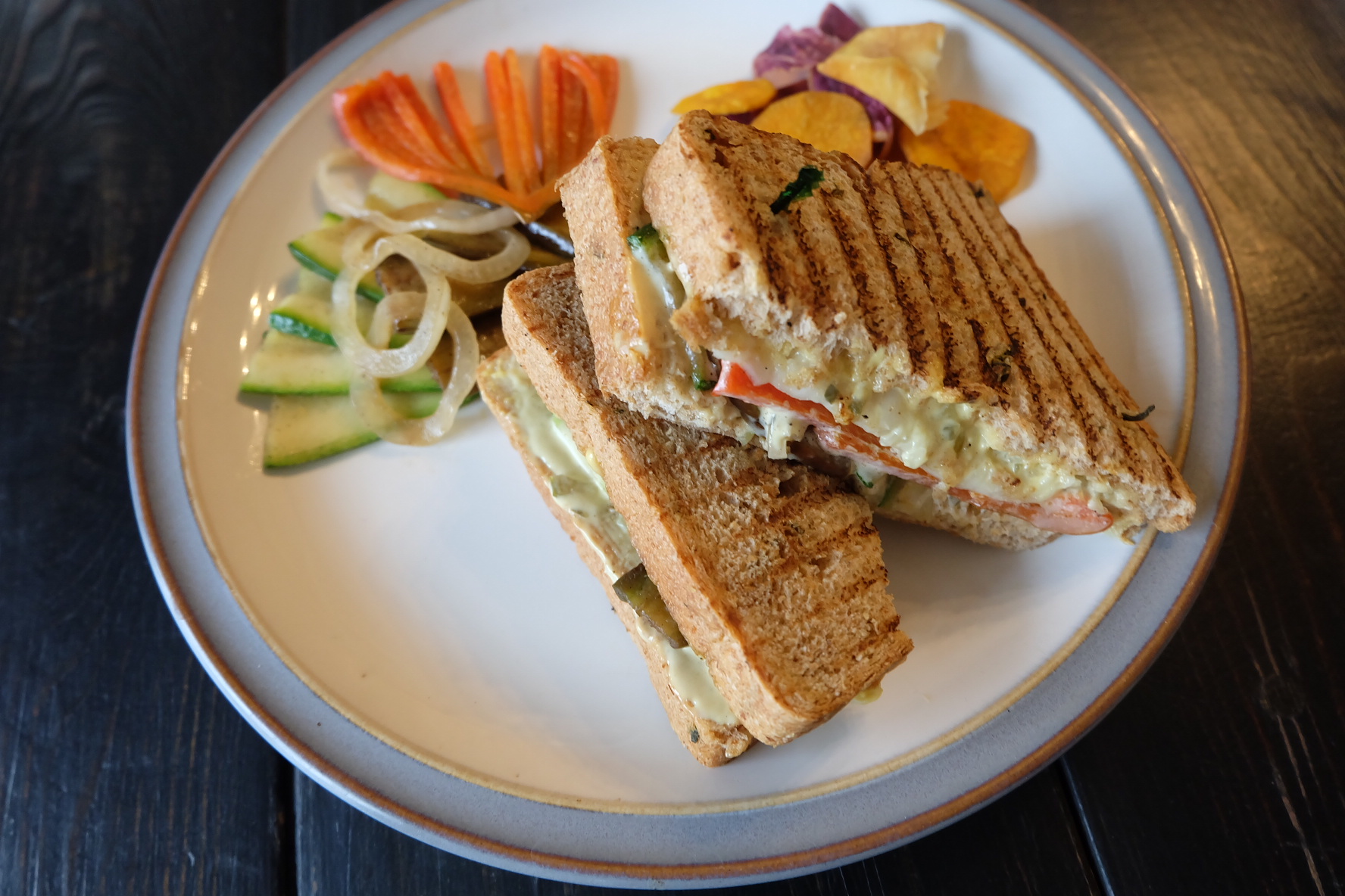 Arranged Food and Objects