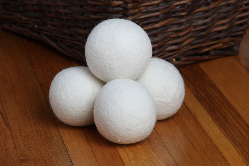Thumbnail: Premium 100% Organic New Zealand Wool Dryer Balls