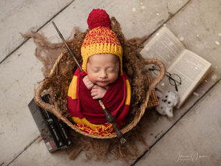 Harry Potter Newborn Photography Photoshoot