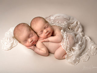 Newborn Twin Baby Photography Wiltshire