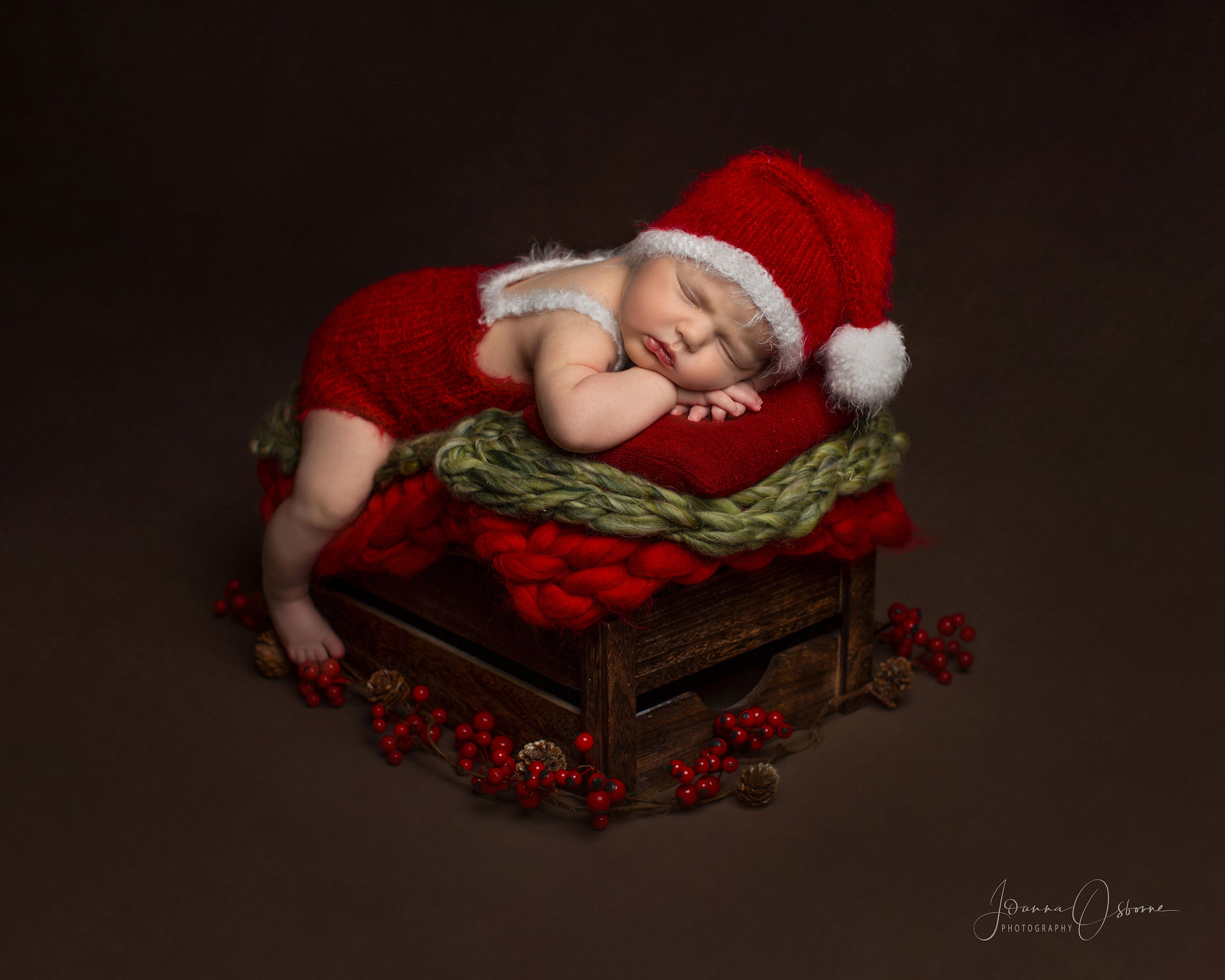 Christmas Newborn Photography