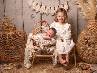 Newborn and Sibling Photography