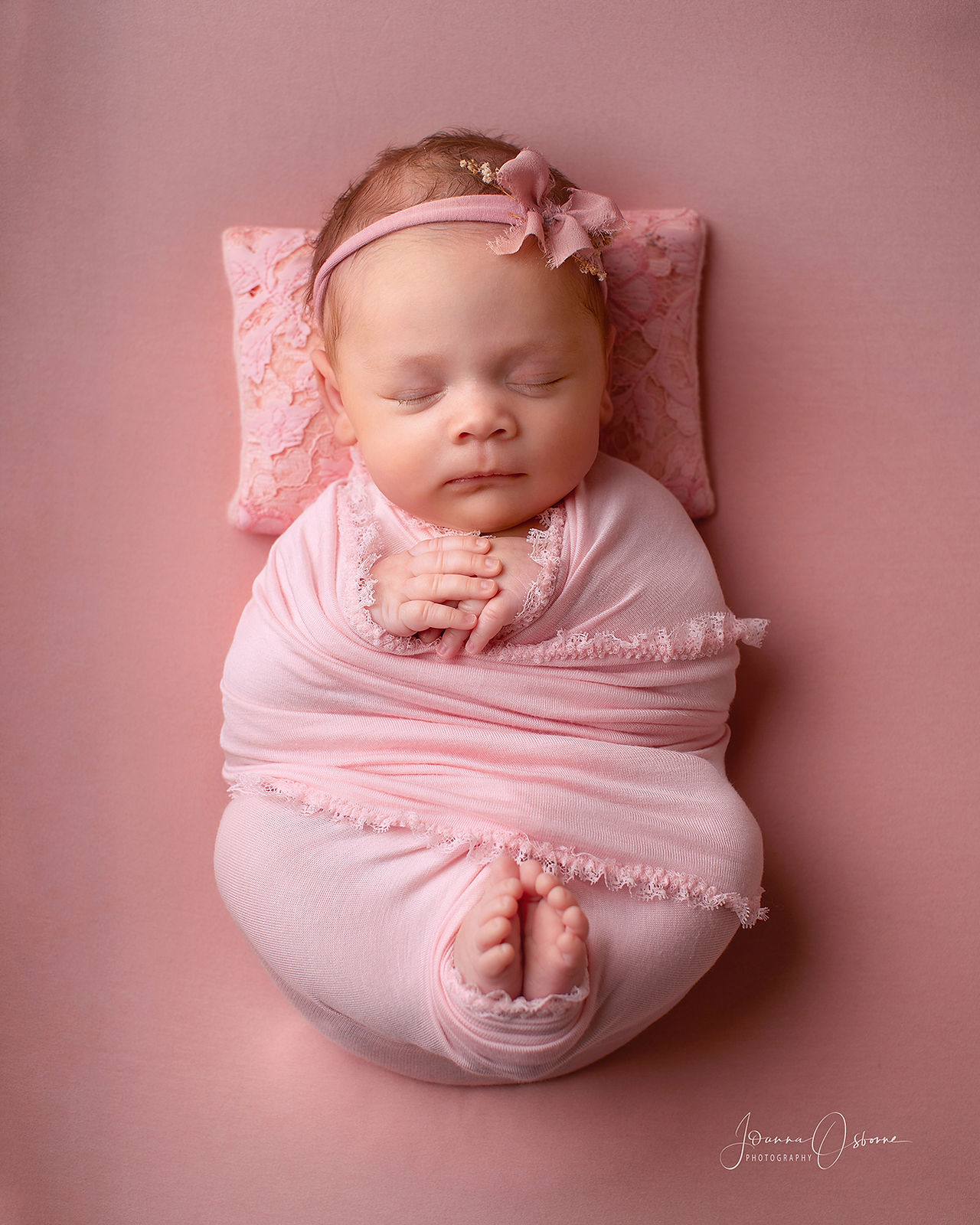 One Month Old Baby photoshoot