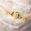 Thumbnail: Dainty Yellow Rose Newborn Tieback Headband