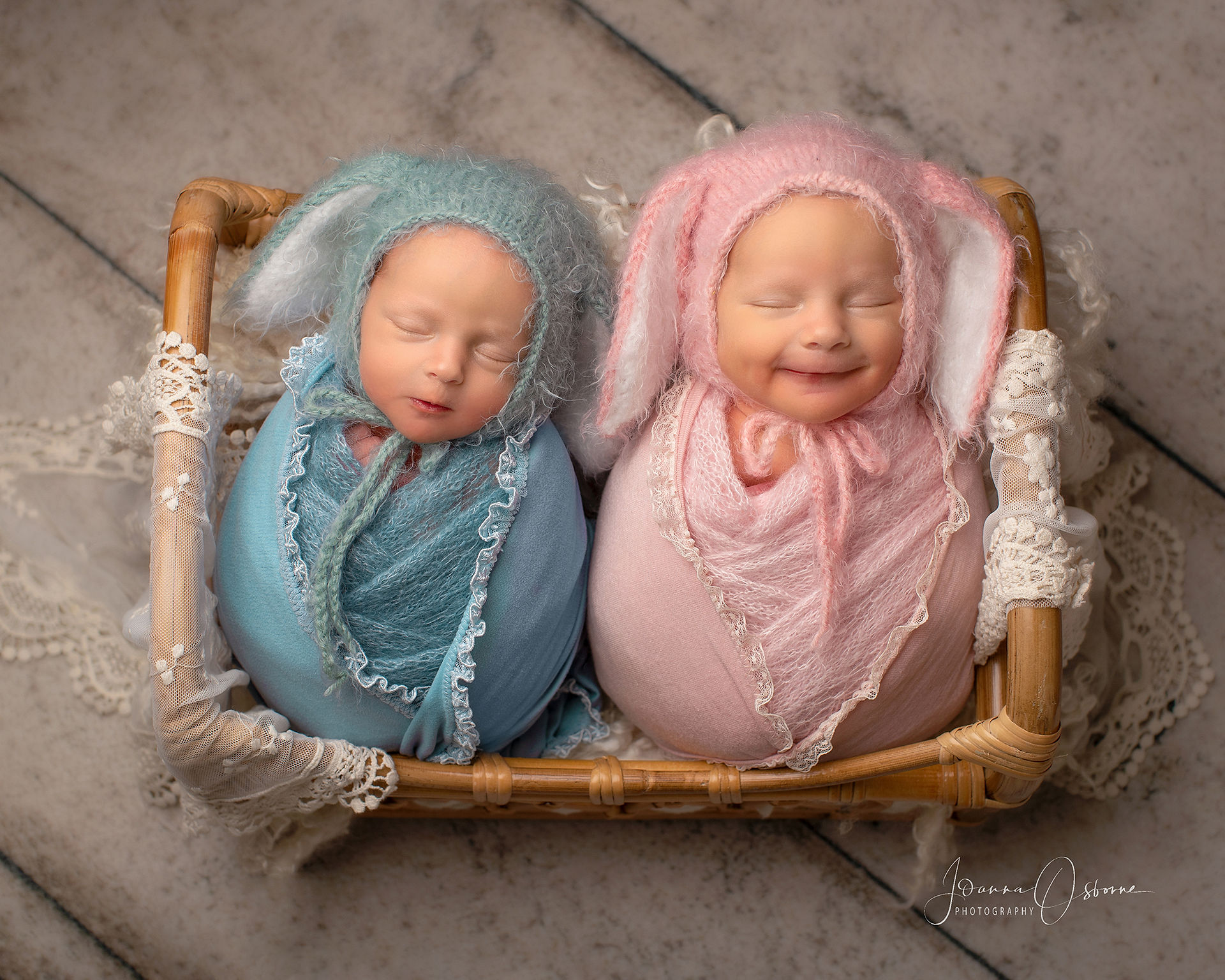 Newborn Twin Photoshoot