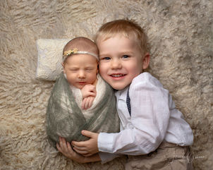 Newborn and Sibling Photography
