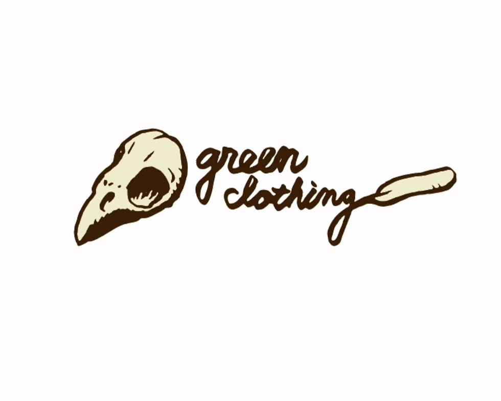 サムネイル： GREENCLOTHING Tee REMEMBER　HETHER GREYカラー