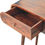 Thumbnail: Light Walnut Curved Edge Console Table