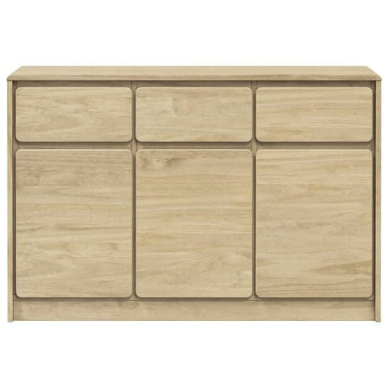 Thumbnail: Risca Wooden Sideboard With 3 Doors 3 Drawers In Oak
