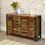 Thumbnail: Leipzig Urban Chic Wooden Large Sideboard