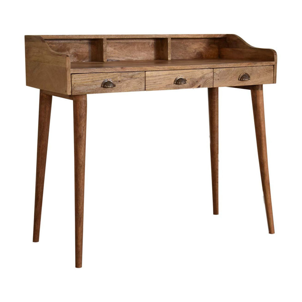 Thumbnail: Gallery Back Cable Writing Desk