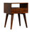 Thumbnail: Modern Chestnut Solid Wood Bedside Table