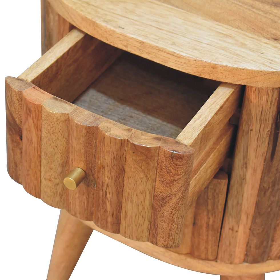 Thumbnail: Stripe Bedside Table