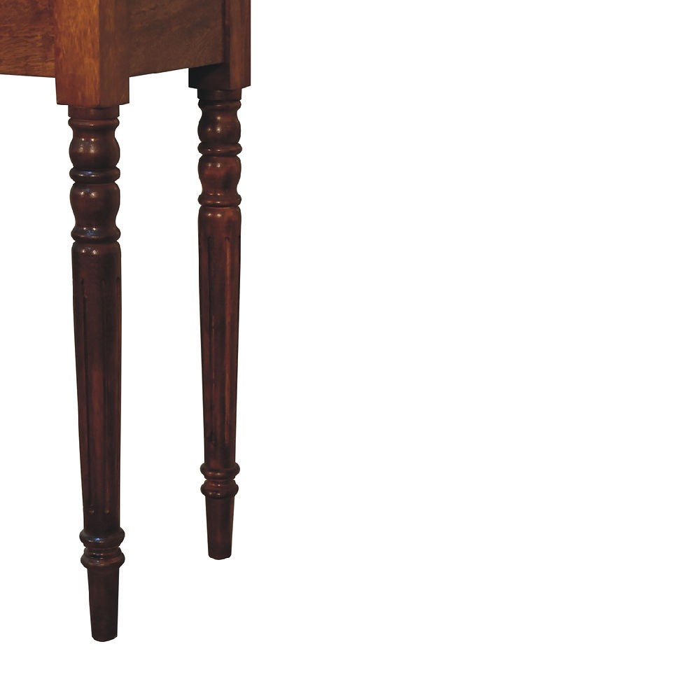 Thumbnail: Chestnut Turned Leg Writing Desk