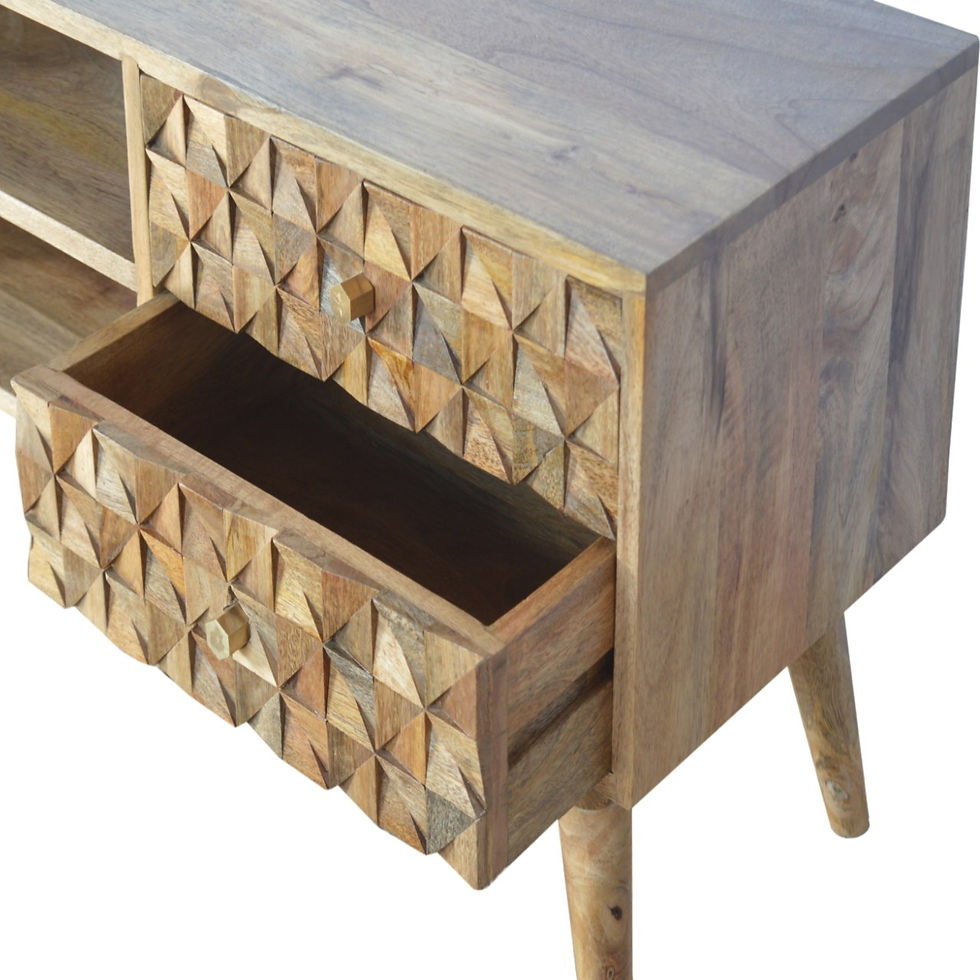 Thumbnail: Diamond Carved Media Unit