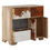 Thumbnail: Merkava Wooden Sideboard With 2 Doors And 4 Drawers