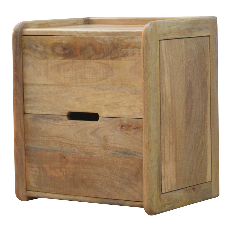 Thumbnail: Gallery Back Bedside Table