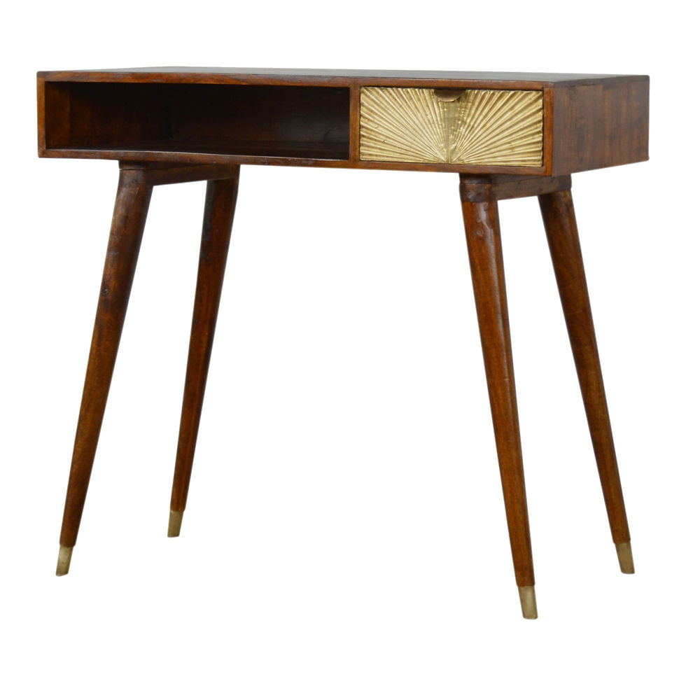 Thumbnail: Sunrise Gold Carved Writing Desk
