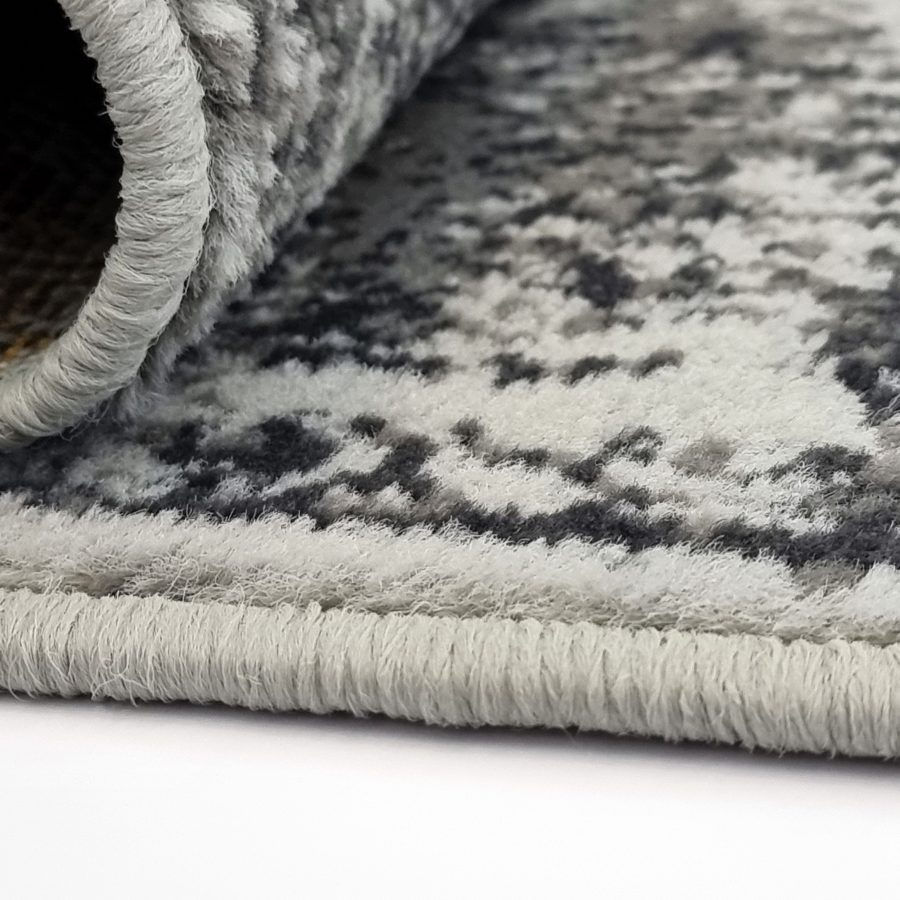 Thumbnail: Grey Distressed Vintage Rug Large Soft Oriental Carpet