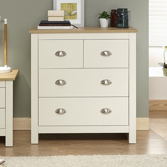 Thumbnail: Boulby Wooden 4-Drawer Chest Of Drawers