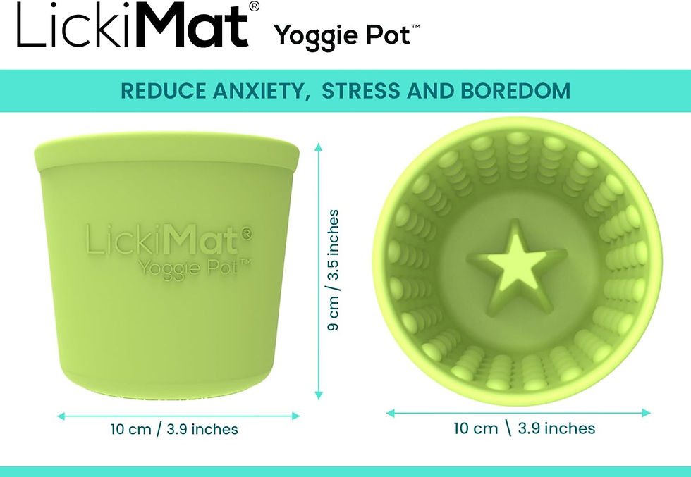 Thumbnail: Lickimat Yoggie Pot Purple