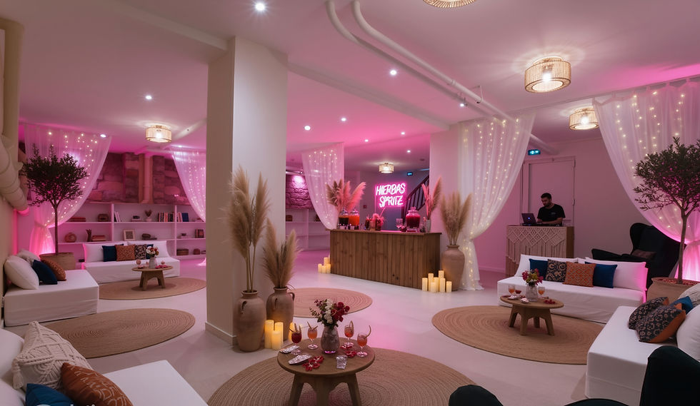 Scénographie showroom marque mode beauté dans l'espace Super Spot, 39 rue Volta Paris 3, Marais