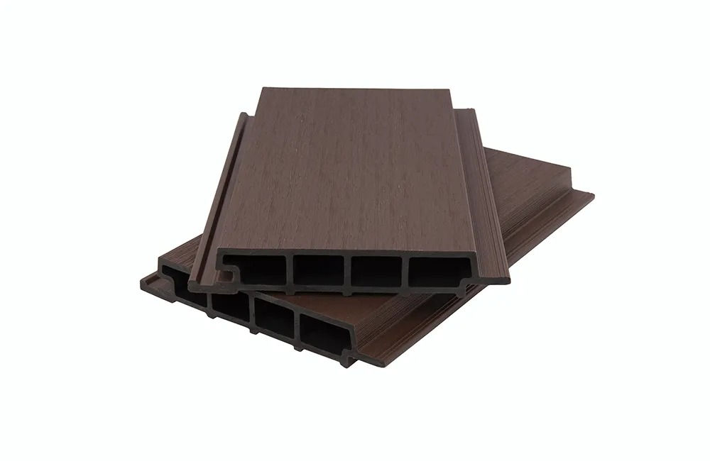 Фасадная панель сплошная из ДПК CO-EX MIX 33х200х3600 мм, Коричневый