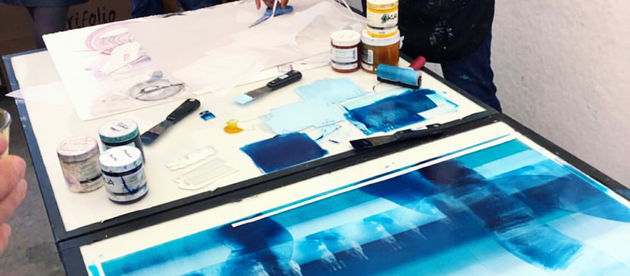 Print with me at Castle Hill for the Arts in Turo, MA!