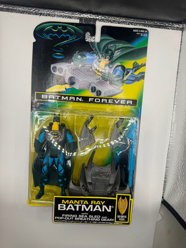 Manta Ray Batman New in Box 1995 collectible action figure from