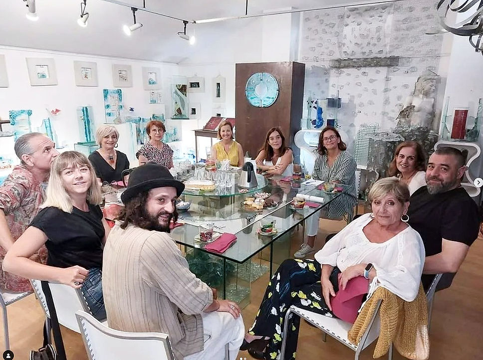 tertulia alcaldesa A Coruña, Ines Rey, artistas, cultura