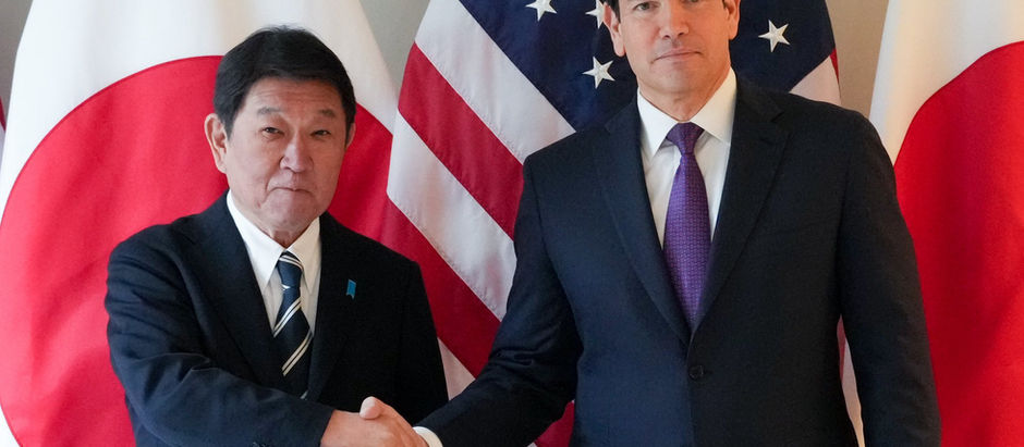 日本外長茂木敏充與美國國務卿盧比歐舉行了 30 分鐘會談。雙方確認將在稀土、與重要礦產的經濟安保上深化合作。(Photo Credit:外務省)