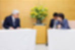 魏哲家在會談開場時表示,該計畫「將進一步促進地方經濟成長,並為日本 AI 產業奠定基礎」(Photo Credit:首相官邸)