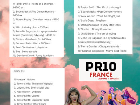 POP ROCK 10 FRANCE GÉNÉRAL & STREAMING (10/10/25)