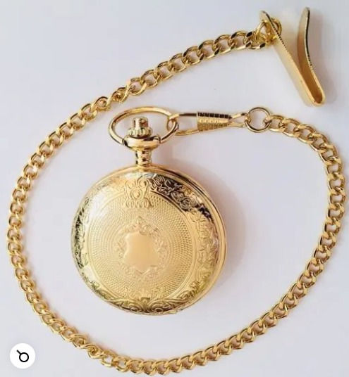 Thumbnail: POCKET WATCH WITH CHAIN