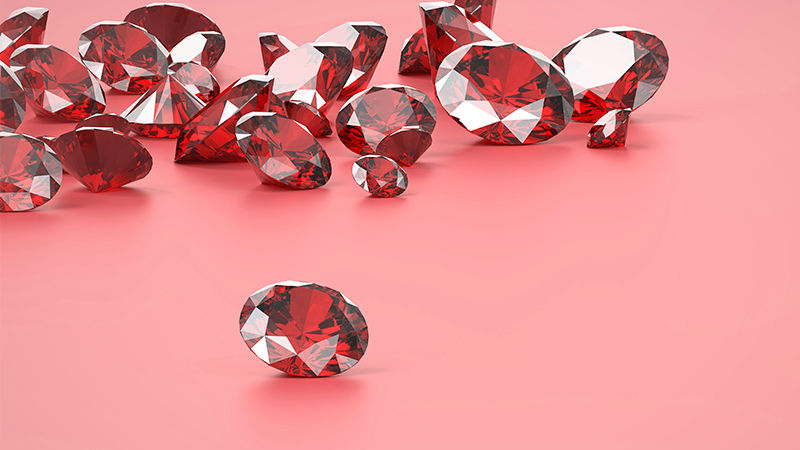 loose ruby birthstones