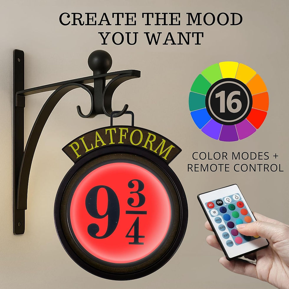 Thumbnail: Platform 9¾ Color-Changing Hanging Wall Light