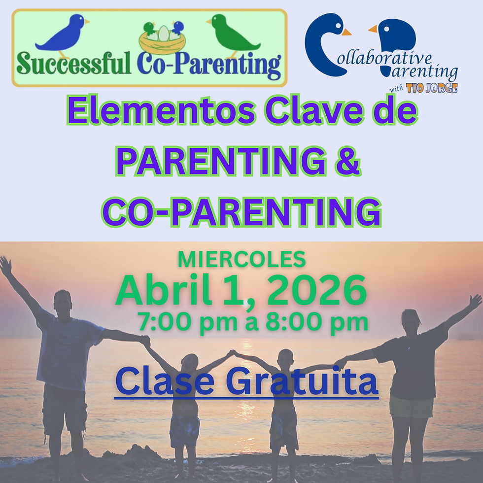 Elementos Clave de Parenting & Co-Parenting - Abr 1, 2026