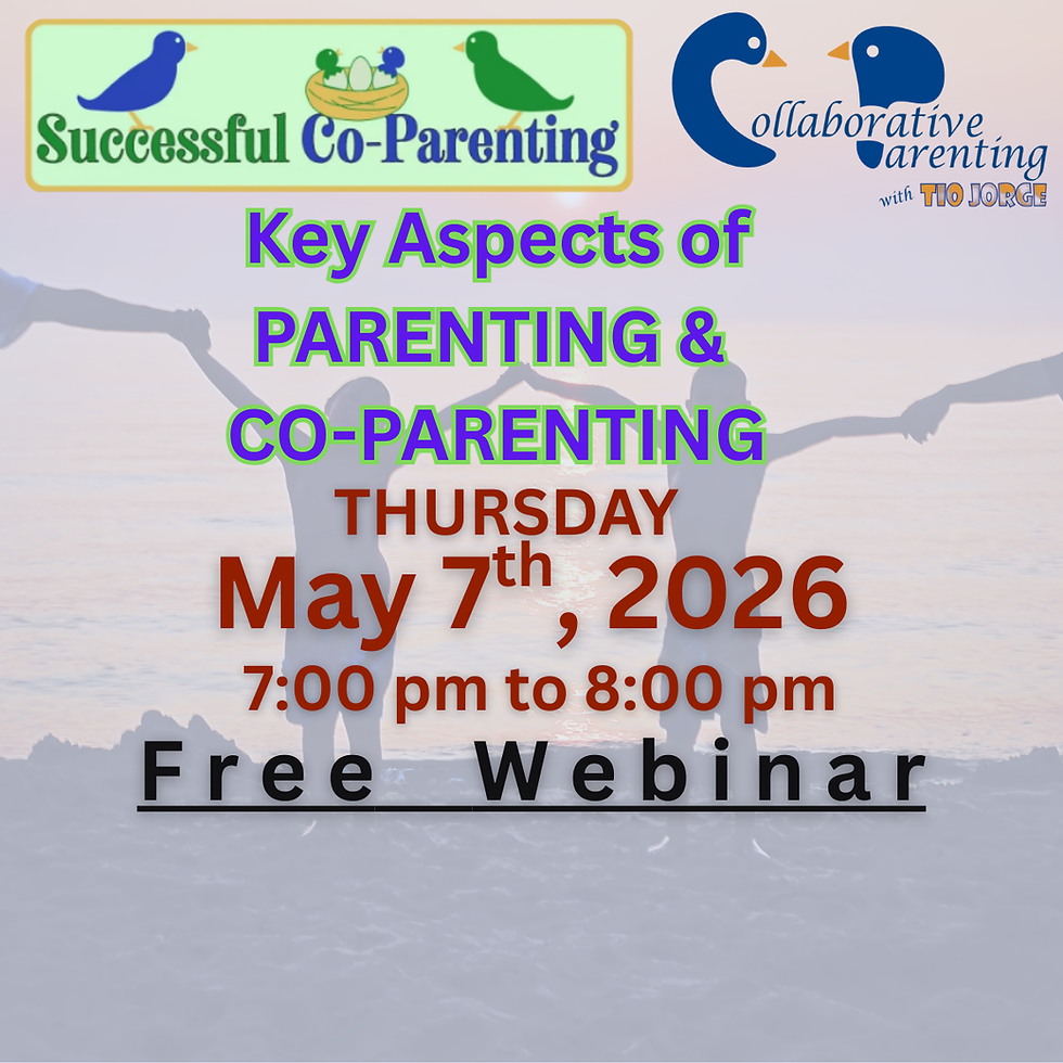 Key Aspects of Parenting & Co-Parenting / FREE May Webinar