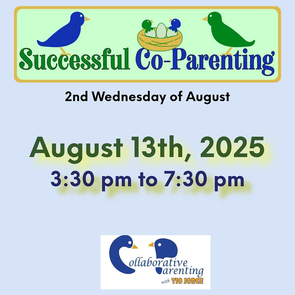 "Successful Co-Parenting" - Wednesday 08/13/2025